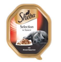 Sheba Sheba krmivo pro kočky s hovězími kousky, 85g