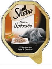 Sheba Sheba, Krmivo pro kočky s krůtím masem a zeleninou, 85g