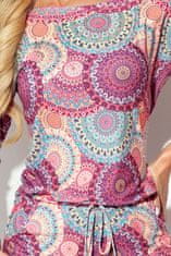 Numoco Dámské šaty 13-143 - NUMOCO vícebarevná XL