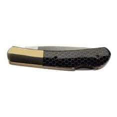 Herbertz 594110 kapesní nůž 7,5cm, plast s voštinovým vzorem, černá