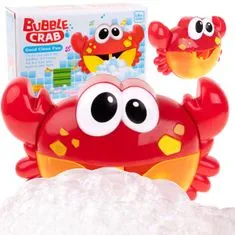 Aga Pěnová hračka do koupele s generátorem bublinek krab