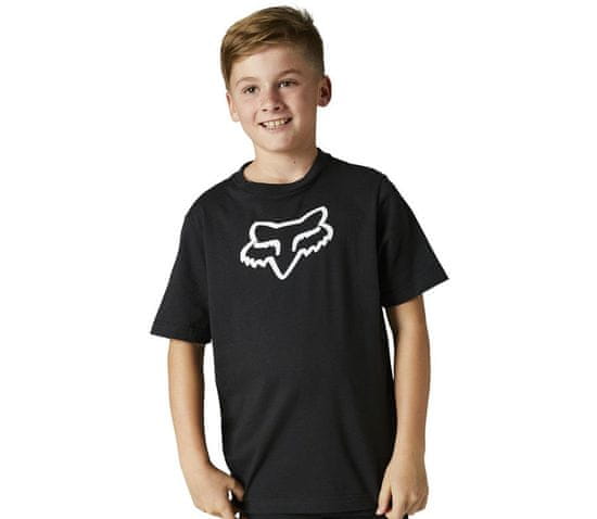 Fox Dětské tričko Youth Legacy Ss Tee Black