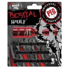 Bestial Wolf peg červený
