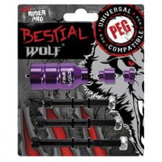 Bestial Wolf peg fialový
