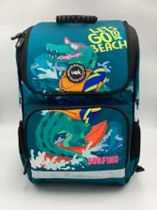 Klarion Krásná ergonomická školní taška Surfo