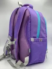 Klarion Krásná ergonomická fialová školní taška Vanessa