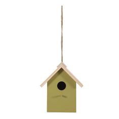 Zolux Dřevěná budka na hnízdění pro ptáky s bidlo 17x12x20cm domek