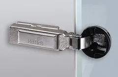 Hettich Intermat 9904 naložený pro skleněné dveře, základna závěsu 11 mm, T 1 (72960)