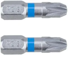Narex Bity Super Lock S2/Cr - PZ3-25 BLUE - 2 ks (65404456)