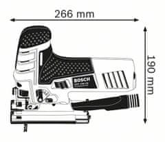 BOSCH Professional Kmitací přímočará pila GST 150CE 780W 150/20mm kufr (0601512000)