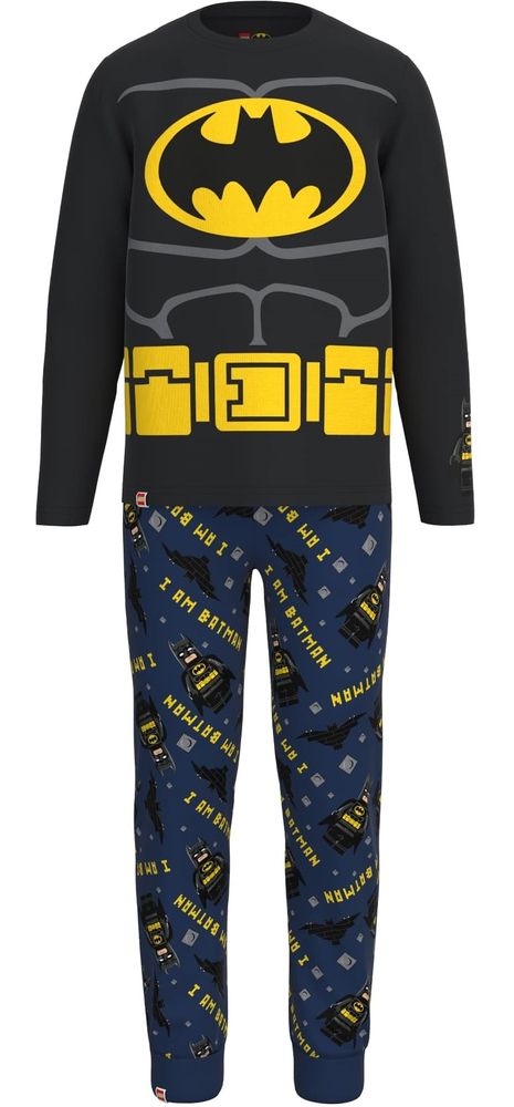 LEGO Wear chlapecké pyžamo Batman LW-12010650 černá 146
