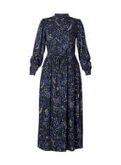 YEST fialovo modré dlouhé šaty Velikost: 38