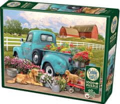Cobble Hill Puzzle Dodávka s květinami 1000 dílků