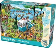 Cobble Hill Rodinné puzzle Volání divočiny 350 dílků