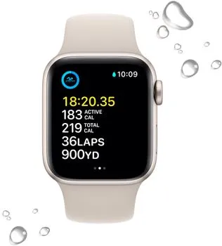 Chytré hodinky Apple Watch SE 2022 Cellular pro běhání EKG sledování tepu srdeční činnost monitorování aktivity notifikace
