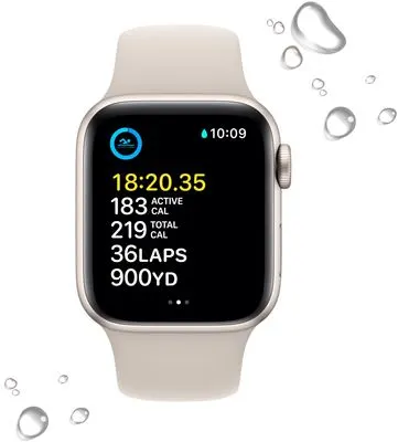 Inteligentné hodinky Apple Watch SE 2022 pre behanie sledovanie tepu srdcová činnosť monitorovanie aktivity notifikácia