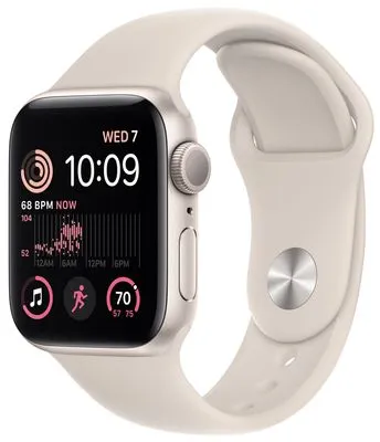 Inteligentné hodinky Apple Watch SE 2022 veľký Retina displej hliníkové puzdro nastaviteľný dizajn vymeniteľný remienok kolekcie Nike