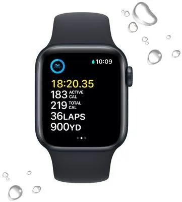 Chytré hodinky Apple Watch SE 2022 pro běhání sledování tepu srdeční činnost monitorování aktivity notifikace