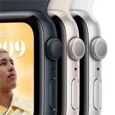 Apple Watch SE 2022, 40mm Midnight Aluminium Case with Midnight Sport Band MNJT3CS/A - rozbaleno