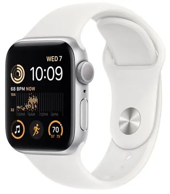 Apple Watch SE 2022 okosóra nagy Retina kijelző alumínium tok állítható dizájn cserélhető óraszíj Nike kollekció