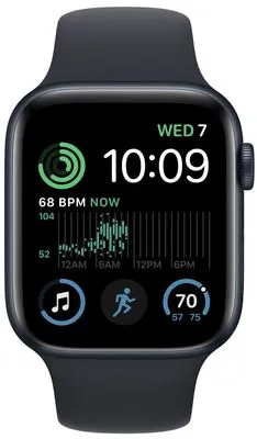 Chytré hodinky Apple Watch SE 2022 tísňové volání detekce pohybu a automatické přivolání pomoci