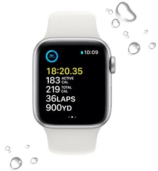 Chytré hodinky Apple Watch SE 2022 Cellular pro běhání sledování tepu srdeční činnost monitorování aktivity notifikace
