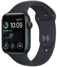 Apple Watch SE 2022 Cellular, 44mm Midnight Aluminium CaSE 2022 with Midnight Sport Band MNPY3CS/A