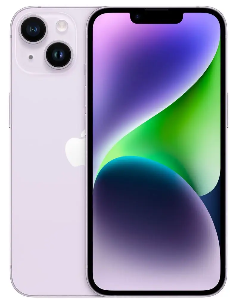Levně Apple iPhone 14, 256GB, Purple (MPWA3YC/A)