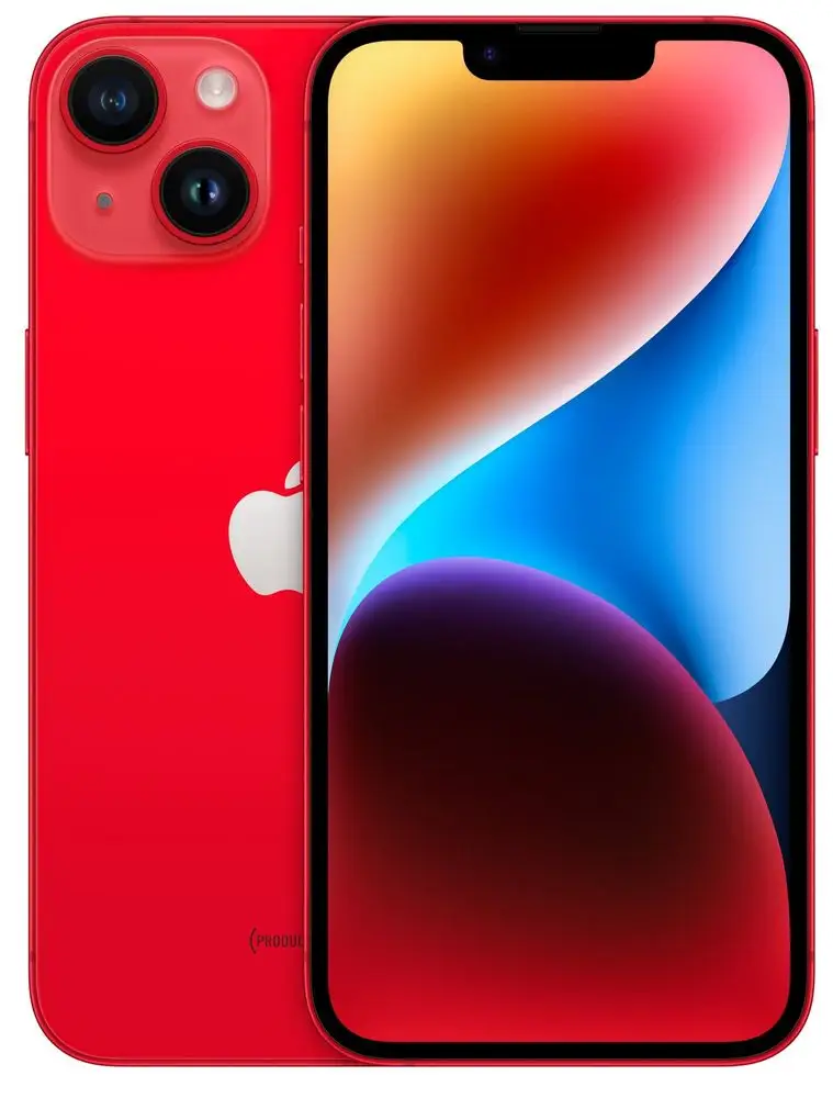 Levně Apple iPhone 14, 128GB, (PRODUCT)RED (MPVA3YC/A)