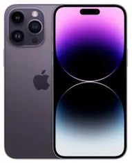 Apple iPhone 14 Pro Max, 128GB, Deep Purple (MQ9T3YC/A)