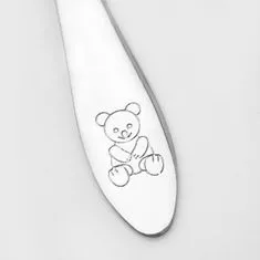 Polévková dětská lžíce medvídek 1 ks