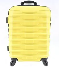 Arteddy Cestovní kufr skořepinový - (M) 65l žlutá