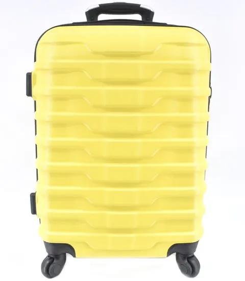 Arteddy Cestovní kufr skořepinový - (M) 65l žlutá