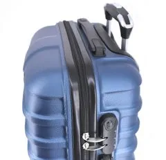 ORMI Cestovní kufr skořepinový - (L) 90l modrá