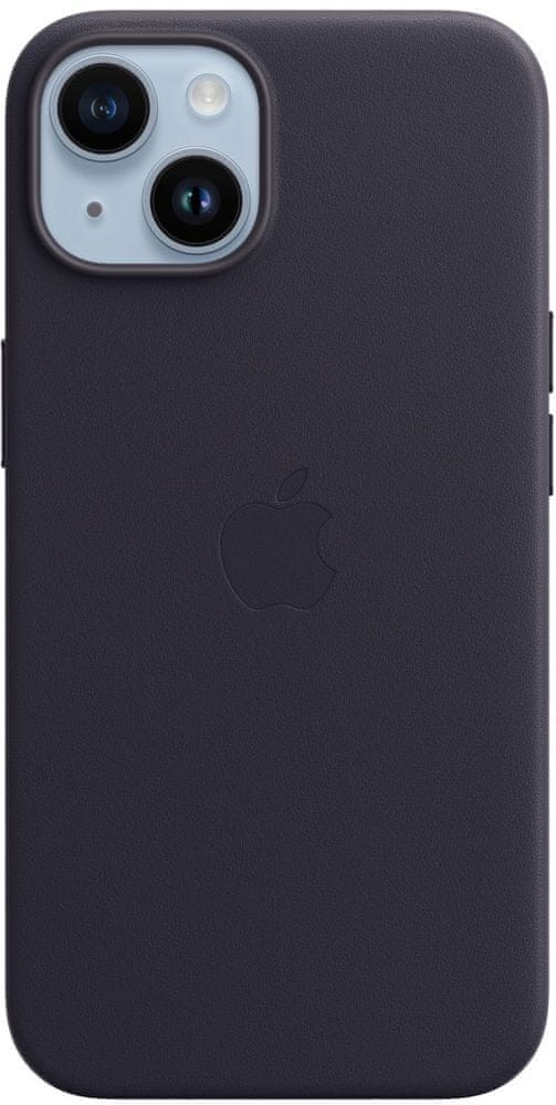 Apple iPhone 14 Leather Case with MagSafe - Ink, MPP63ZM/A