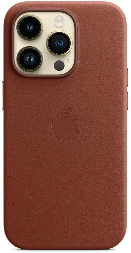 Apple iPhone 14 Pro Leather Case with MagSafe - Umber, MPPK3ZM/A