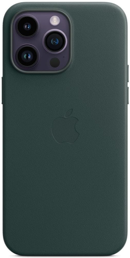 Apple iPhone 14 Pro Max Leather Case with MagSafe - Forest Green, MPPN3ZM/A
