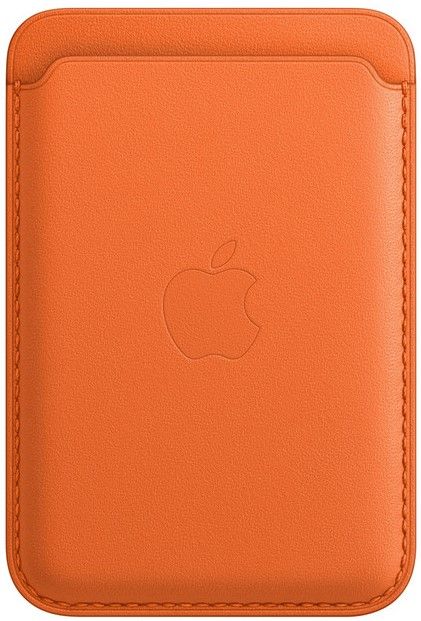 Apple iPhone Leather Wallet with MagSafe - Orange, MPPY3ZM/A