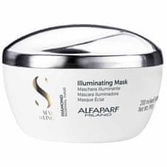 Alfaparf Milano Semi Di Lino Diamond Illuminating Mask - rozjasňující maska pro normální vlasy 200 ml