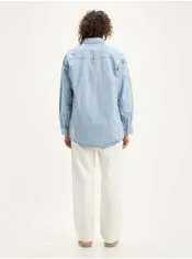 Levis Světle modrá dámská džínová košile Levi's Dorsey Western M