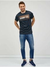 SAM73 Tmavě šedé pánské tričko SAM 73 Fenri XL