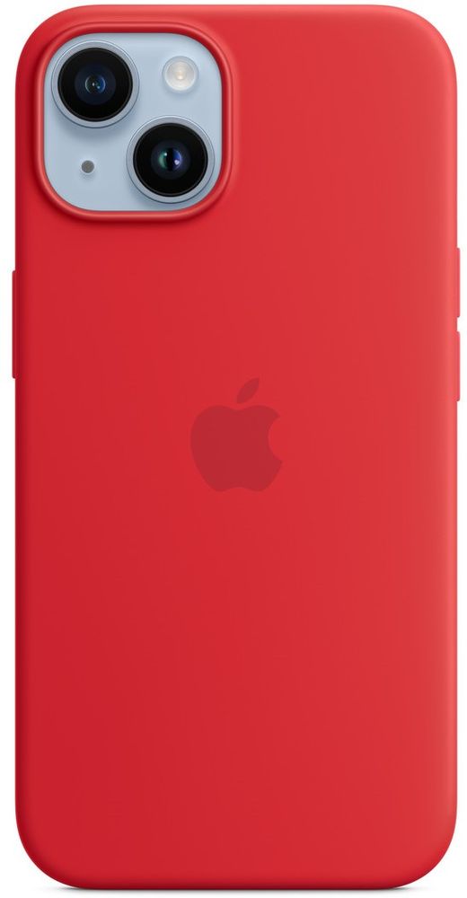 Apple iPhone 14 Silicone Case with MagSafe - (PRODUCT) RED, MPRW3ZM/A