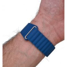 Drakero Kožený řemínek Elegance Apple Watch modrý 42/44 mm PRCZ-6712