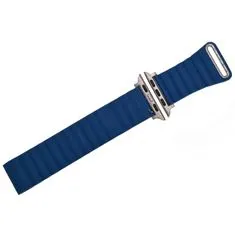 Drakero Kožený řemínek Elegance Apple Watch modrý 42/44 mm PRCZ-6712