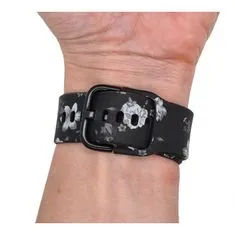 Drakero Silikonový pásek na hodinky noční růže 20 mm PRCZ-4337