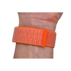 Drakero Nylonový řemínek na hodinky neonově oranžový 20 mm PRCZ-1141