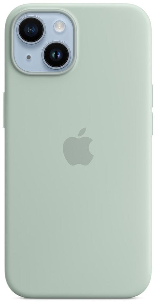 Apple iPhone 14 Silicone Case with MagSafe - Succulent, MPT13ZM/A