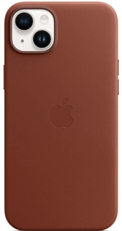 Apple iPhone 14 Plus Leather Case with MagSafe - Umber, MPPD3ZM/A