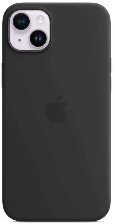 Apple iPhone 14 Plus Silicone Case with MagSafe - Midnight, MPT33ZM/A