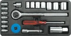 TOYA Vorel rýčové klíče Kpl 21Szt. 3/8" / 4-17 mm 58210